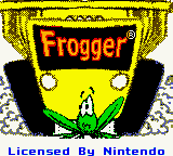 Frogger (USA) Title Screen